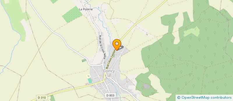 localisation de l'entreprise SARL TRANSVAMA à COINCY