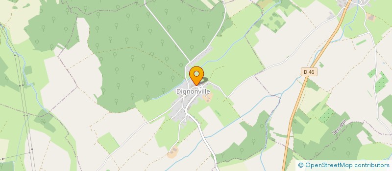 localisation de l'entreprise SARL TRAVAUX AGRICOLES ET PUBLICS  DIGNONVILLE