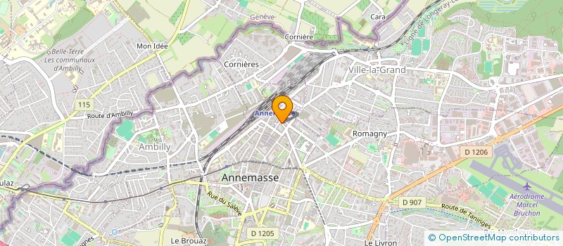 localisation de l'entreprise SARL TRAVEL ANNEMASSE à ANNEMASSE