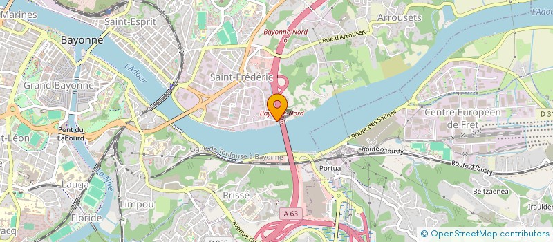 localisation de l'entreprise SARL TREBOL à BAYONNE