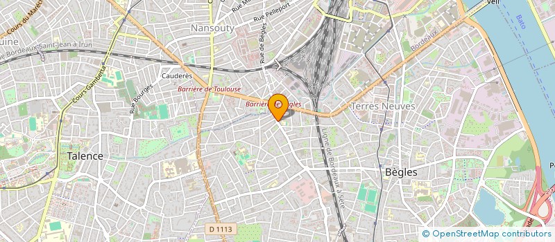 localisation de l'entreprise SARL TREFLE IMMOBILIER à BEGLES