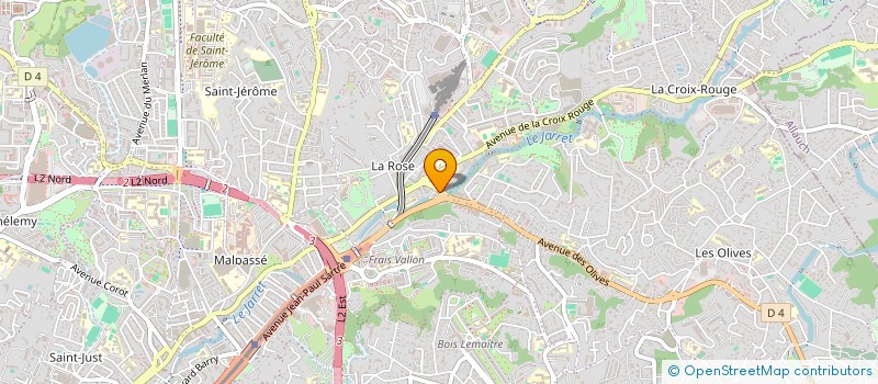 localisation de l'entreprise SARL TREIZE BIS à MARSEILLE