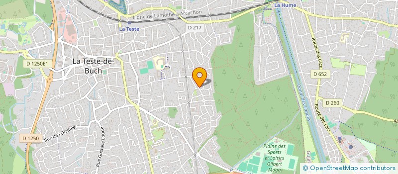 localisation de l'entreprise SARL TREMCAST à LA TESTE-DE-BUCH