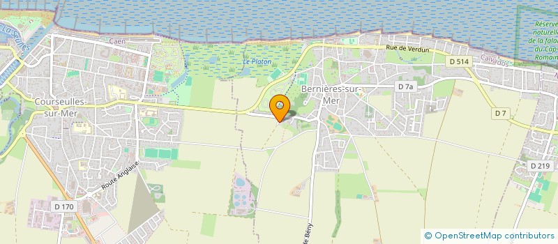 localisation de l'entreprise SARL TREMPONT  BERNIERES-SUR-MER