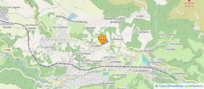 localisation de l'entreprise SARL TRES à MURAT-LE-QUAIRE