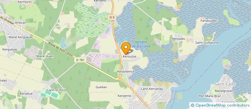 localisation de l'entreprise SARL TREVARGAN-LES-BAINS  PLOUHINEC