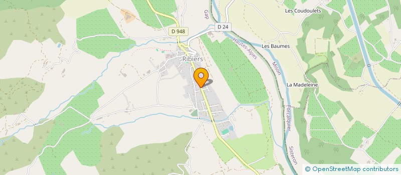 localisation de l'entreprise SARL TREZZINI AUTO à LARAGNE-MONTEGLIN