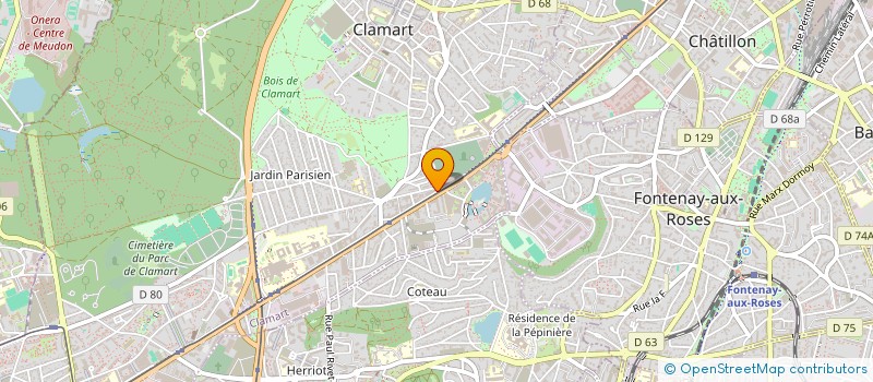 localisation de l'entreprise SARL TRI-ANGLE à CLAMART