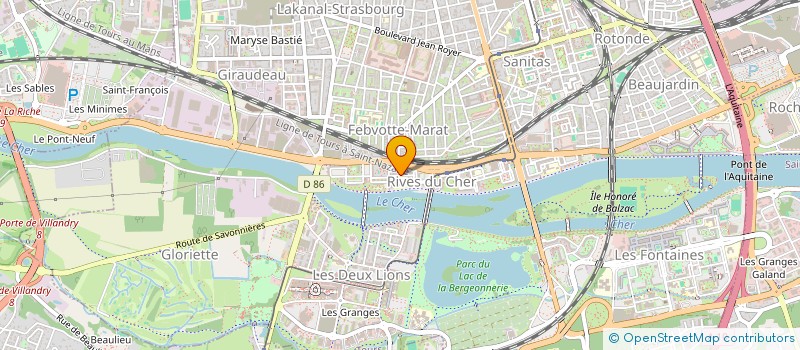 localisation de l'entreprise SARL TRIADE  SAINT-PIERRE-DES-CORPS