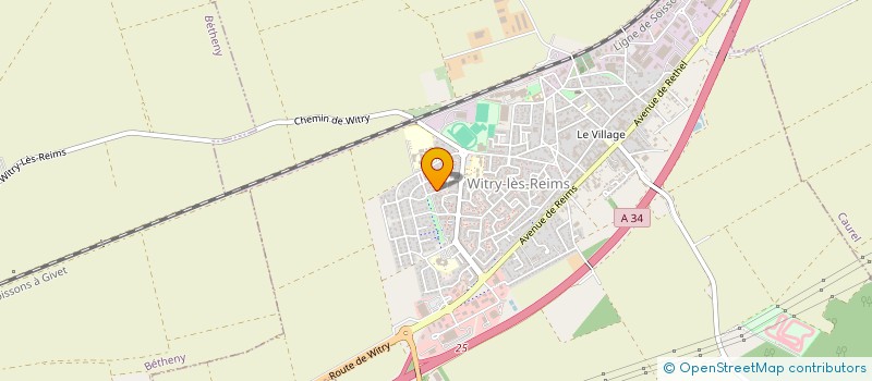 localisation de l'entreprise SARL TRIANGLE BATIMENT à WITRY-LES-REIMS