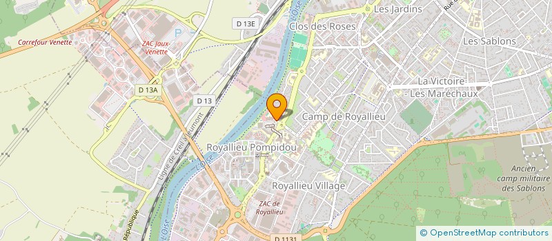 localisation de l'entreprise SARL TRIBOLINKS  COMPIEGNE