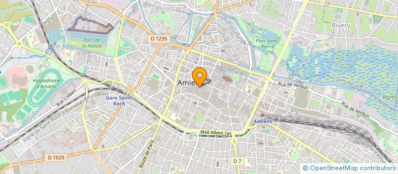 localisation de l'entreprise SARL TRICOLAS  AMIENS