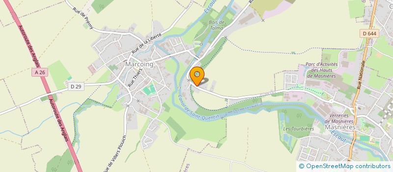 localisation de l'entreprise SARL TRICOTS DU VAL D ESCAUT à MARCOING