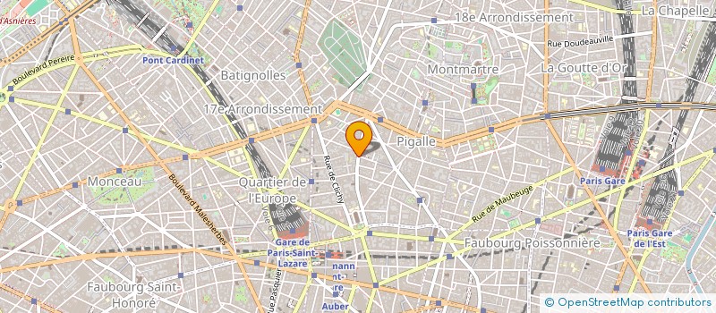 localisation de l'entreprise SARL TRIESTE  PARIS