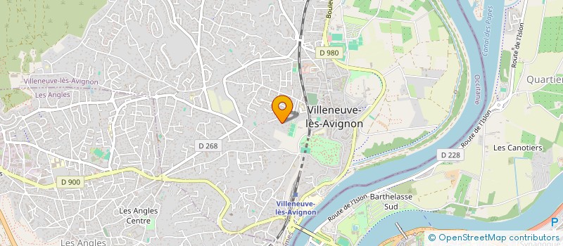 localisation de l'entreprise SARL TRIEU  VILLENEUVE-LES-AVIGNON