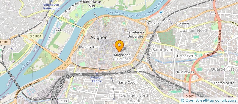 localisation de l'entreprise SARL TRIGAR  AVIGNON