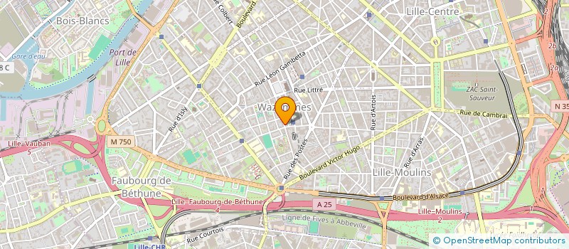 localisation de l'entreprise SARL TRIMEL à LILLE