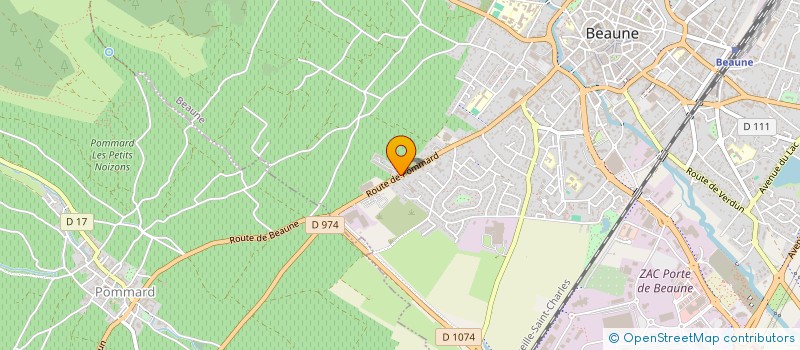 localisation de l'entreprise SARL TRIO à BEAUNE
