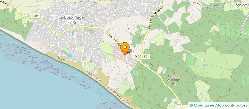 localisation de l'entreprise SARL TRIO TP  LE BOIS-PLAGE-EN-RE