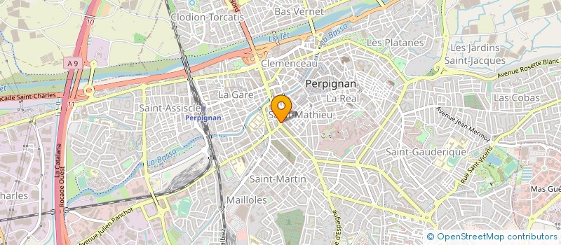 localisation de l'entreprise SARL TRIOLET à PERPIGNAN
