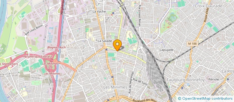 localisation de l'entreprise SARL TRIPLE V à TOULOUSE