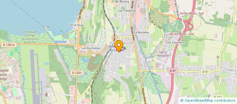 localisation de l'entreprise SARL TROC ECO-SPORTS  VIVIERS-DU-LAC