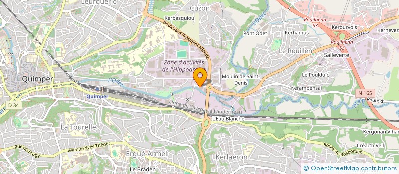 localisation de l'entreprise SARL TROC EN STOCK à QUIMPER