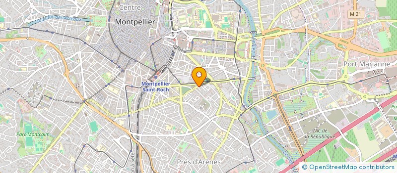 localisation de l'entreprise SARL TROCCITANIE à MONTPELLIER