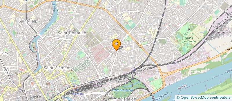 localisation de l'entreprise SARL TROCHET JACKY à NANTES