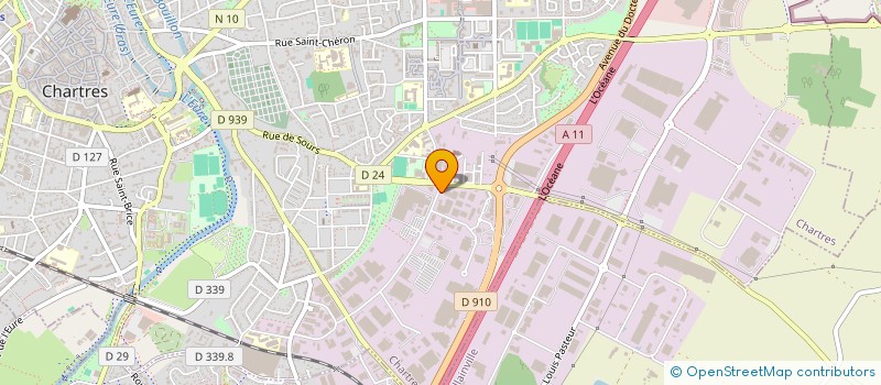 localisation de l'entreprise SARL TROCPRI à CHARTRES