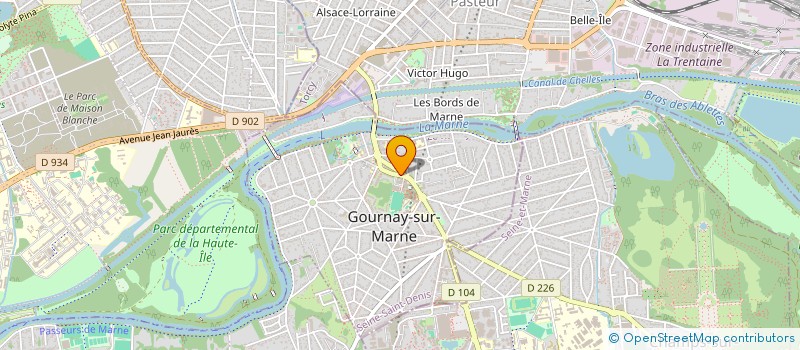 localisation de l'entreprise SARL TROIS FRERES à GOURNAY-SUR-MARNE