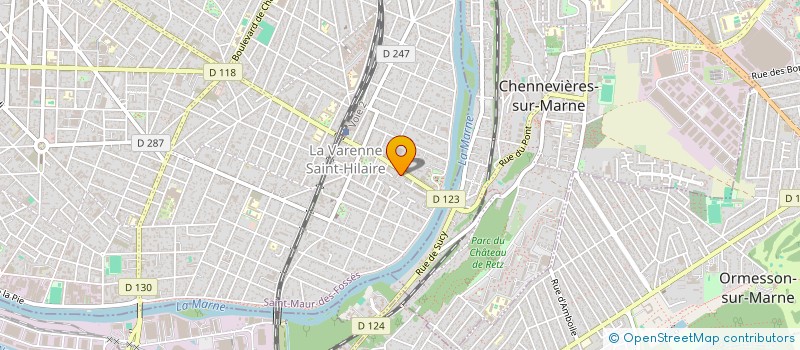 localisation de l'entreprise SARL TROIS M à ST MAUR DES FOSSES