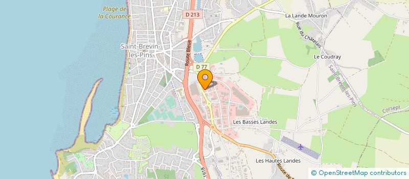localisation de l'entreprise SARL TROPAZ DECO à SAINT BREVIN LES PINS