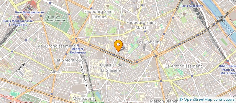 localisation de l'entreprise SARL TROPHEE INTERNATIONAL  PARIS