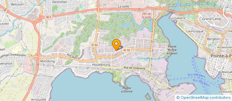 localisation de l'entreprise SARL TROPIC DISTRIBUTION à BAIE-MAHAULT