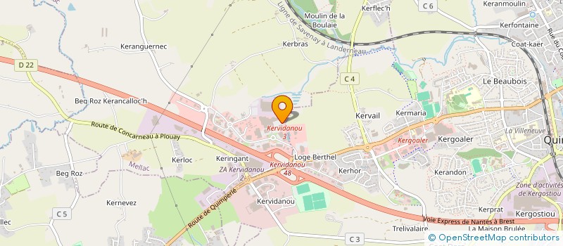 localisation de l'entreprise SARL TROTTER à MELLAC