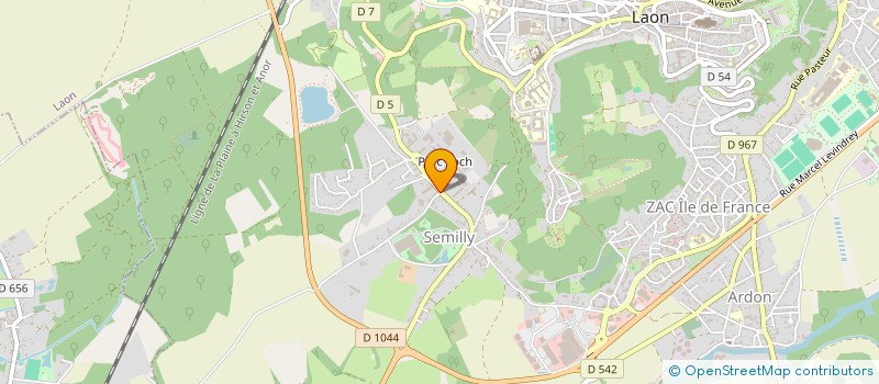 localisation de l'entreprise SARL TRP MOTO à LAON