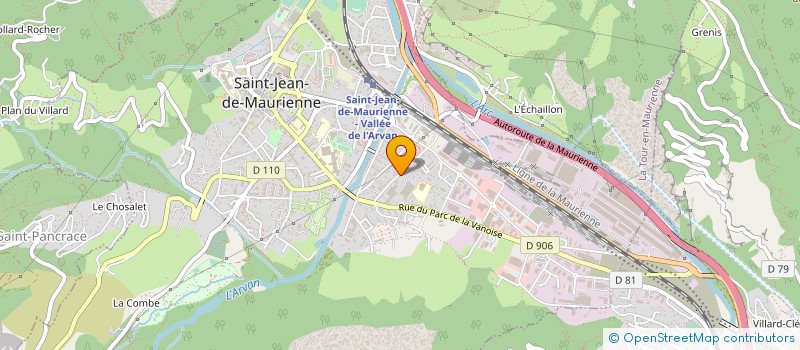 localisation de l'entreprise SARL TRUCHET IMMOBILIER à SAINT-JEAN-DE-MAURIENNE