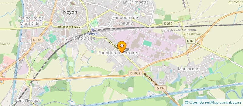 localisation de l'entreprise SARL TRUCKING SERVICES à NOYON