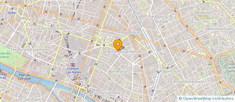 localisation de l'entreprise SARL TRUST BIJOUX  PARIS