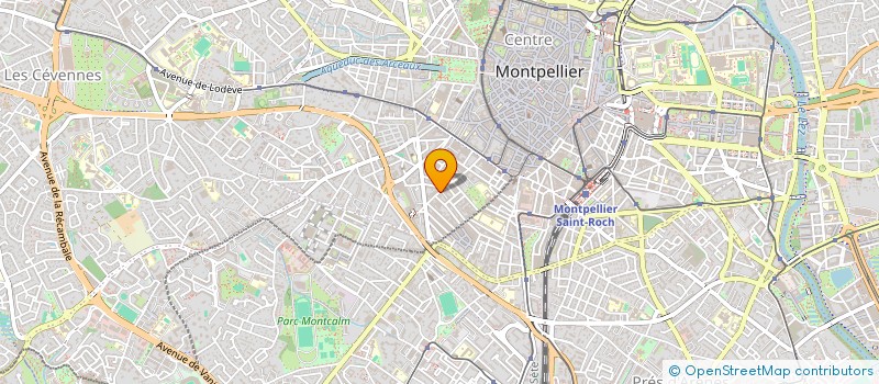localisation de l'entreprise SARL TRYPHON à MONTPELLIER