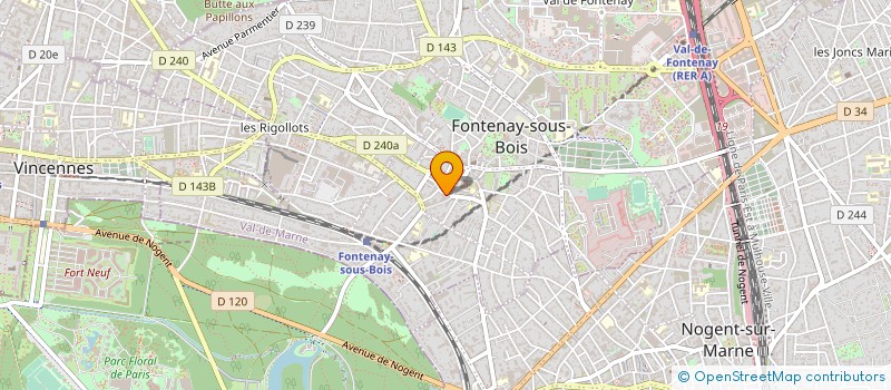 localisation de l'entreprise SARL TSC à FONTENAY-SOUS-BOIS
