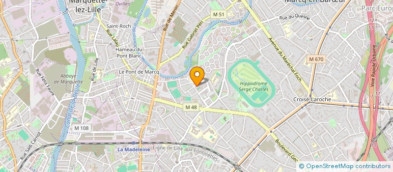 localisation de l'entreprise SARL TSF à MARCQ-EN-BARŒUL