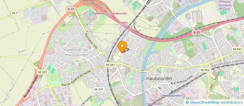 localisation de l'entreprise SARL TSM EXPRESS à HAUBOURDIN