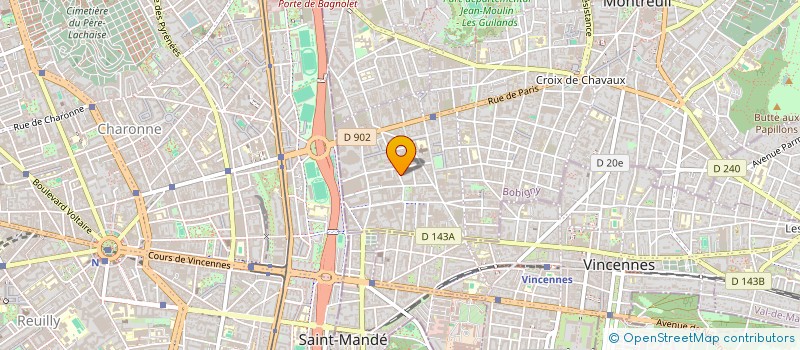 localisation de l'entreprise SARL TTMBC à MONTREUIL