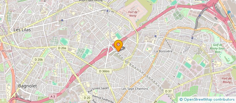localisation de l'entreprise SARL TTNET à ROMAINVILLE