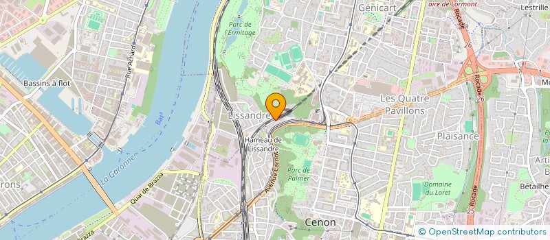 localisation de l'entreprise SARL TTP  LORMONT