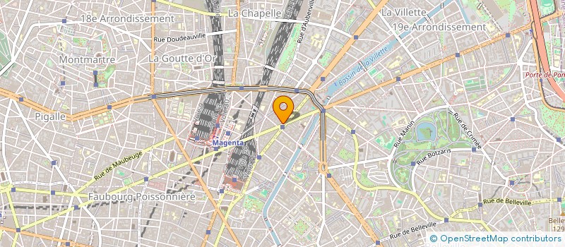 localisation de l'entreprise SARL TULIPE  PARIS