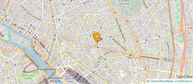 localisation de l'entreprise SARL TULIPE MODE  PARIS