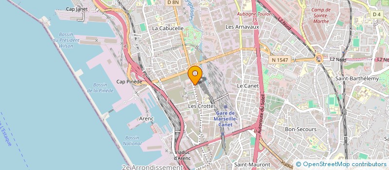 localisation de l'entreprise SARL TURBO COURSES à MARSEILLE